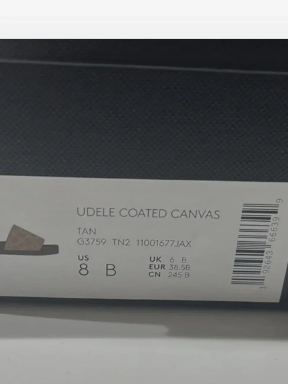 Coach Udele Sport Slide In Signature Canvas Size 8 New In Box